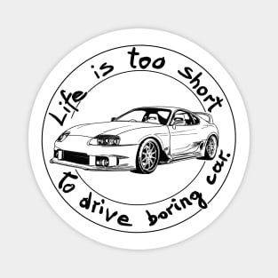 Japanese Classic Cars Magnet